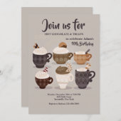 Hot-Chocolade Cups Kaart (Voorkant / Achterkant)