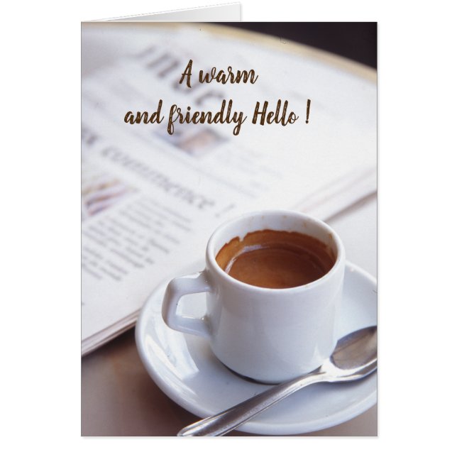 Hot Chocolade in een koude dag (Voorkant)