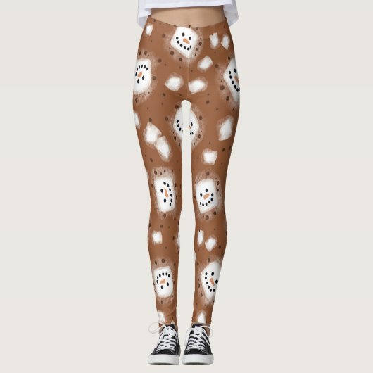 Hot-Chocolade Leggings (Voorkant)