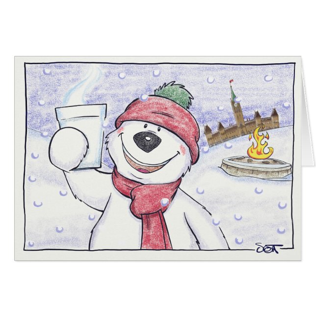 Hot Chocolade op de heuvel (Voorkant Horizontaal)