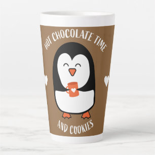 Hot Chocolade Penguin Drinker Latte Mok