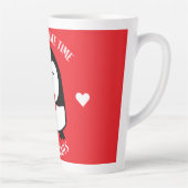 Hot Chocolade Penguin Drinker Latte Mok (Rechts)
