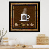 Hot-Chocolade Poster (Keuken)