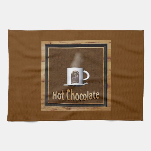 Hot-Chocolade Theedoek (Horizontaal)