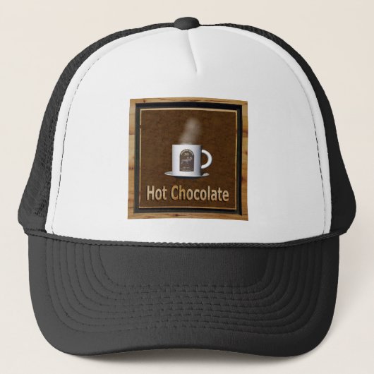 Hot-Chocolade Trucker Pet (Voorkant)