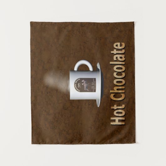 Hot-Chocolade Wandkleed (Voorkant)