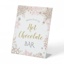 Hot Chocolade Winter Wonderland Pink Gold