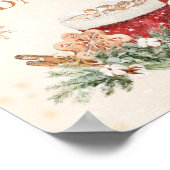 Hot Chocolate Bar-station — IY Idea-kerstfeest Poster (Hoek)