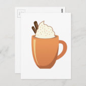 Hot Chocolate Briefkaart (Voorkant / Achterkant)