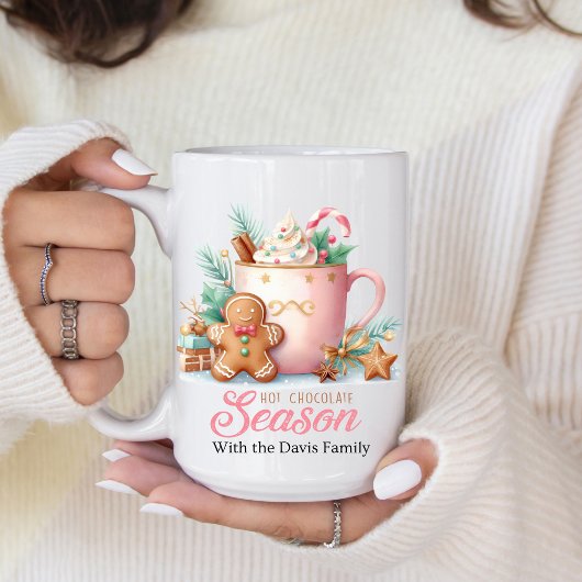 Hot Chocolate Christmas Season Coffee Mug