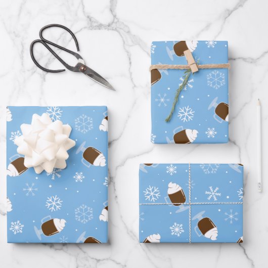 Hot Chocolate  Inpakpapier Vel (Voorkant)