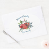 Hot Chocolate Kerst stickers (Envelop)