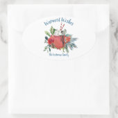 Hot Chocolate Kerst stickers (Tas)