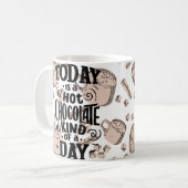 Hot Chocolate Kind of Day Koffiemok (Voorkant links)