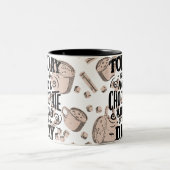 Hot Chocolate Kind of Day Tweekleurige Koffiemok (Center)