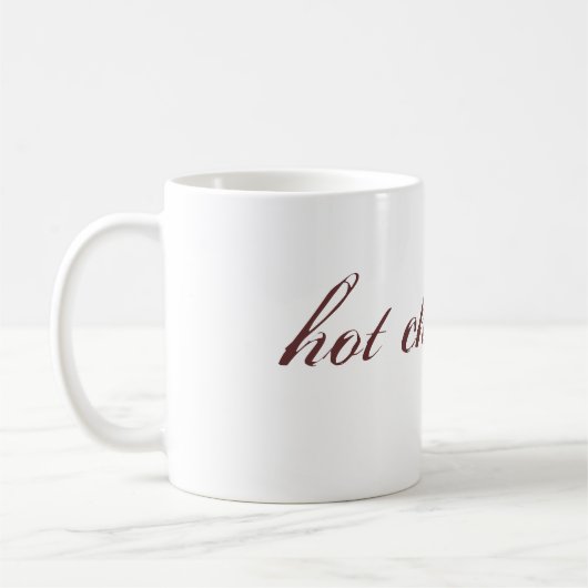 hot chocolate koffiemok (Links)