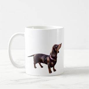 HOT CHOCOLATE? mok voor dachshund-koffie