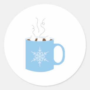 Hot Chocolate Ronde Sticker