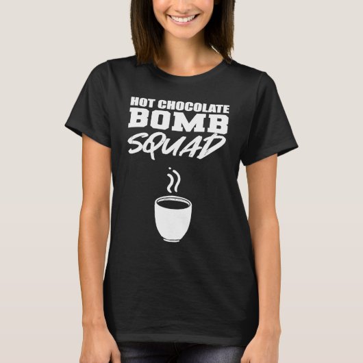 Hot Chocolate Squad Bartender T-shirt (Voorkant)