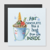 Hot Chocolate Unicorn | Gezellige eenhoorn winter (Voorkant / Achterkant)