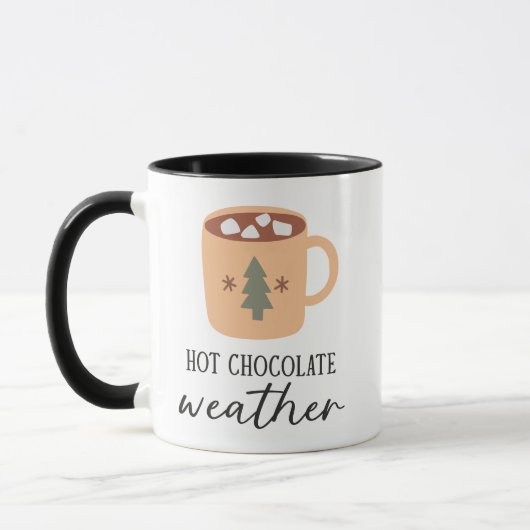 Hot Chocolate weer Kerstmis Mok (Links)