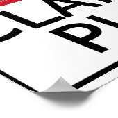 Hot Clarinet Player Poster (Hoek)