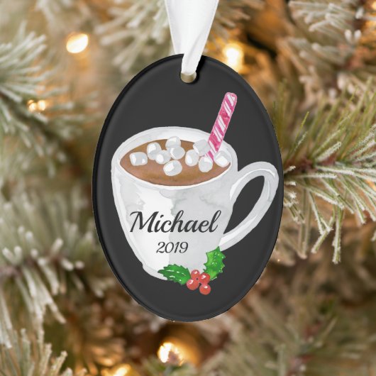 Hot Cocaca Mok - Gepersonaliseerd versienummer Ornament (Boom)