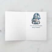 Hot Coco Gnome Feestdagen Kaart (Binnen)