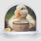 HOT COCOA DUCK SNOW GLOBE (Avant)