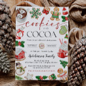 Hot Cocoa Party Invitation - Cookies and Cocoa