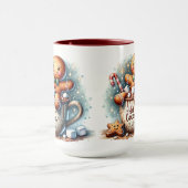 Hot Cocoa Season Gingerbread Cookie Mok (Midden)