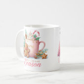 Hot Cocoa Seizoen Mok (Voorkant links)