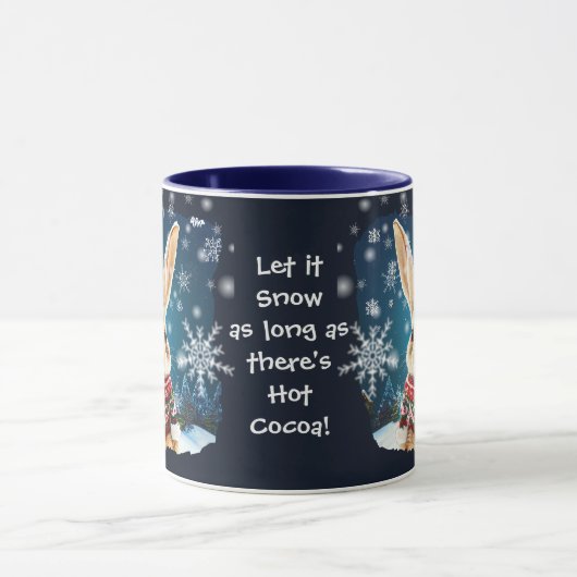 Hot Cocoa Sweater Bunny Mok (Midden)