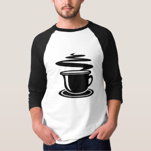 Hot Coffee ontwerp T-shirt