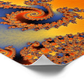 Hot-Cold driekwart Poster (Hoek)