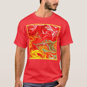Hot Colors Pattern Art. Nu kopen T-shirt