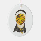 Hot Cross Bun Nun Ornament (Rechts)