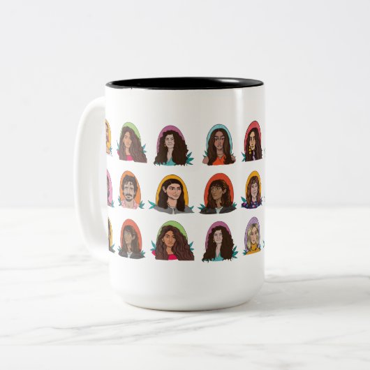 " Hot Cup of Disrupt" Mug by Language Matters (Devant gauche)