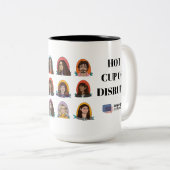 " Hot Cup of Disrupt" Mug by Language Matters (Devant droit)