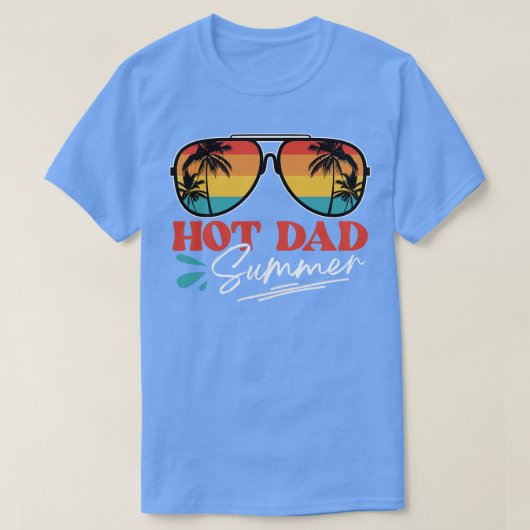 Hot Dad Summer T-shirt (Design voorkant)