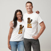 Hot Dam Funny Cool Beaver Pun T-shirt (Unisex)