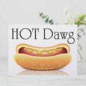 Hot Dawg ou autre ! Invitation (Debout devant)