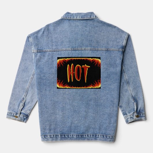 Hot Denim Jacket (Achterkant)
