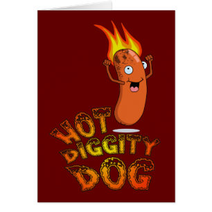 Hot Diggity Dog Kaart