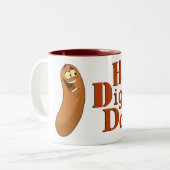 Hot-Diggity-Dog Mok (Voorkant links)