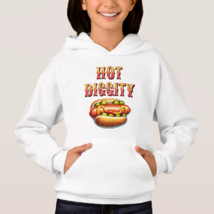 Hot Diggity   Retro hotdog