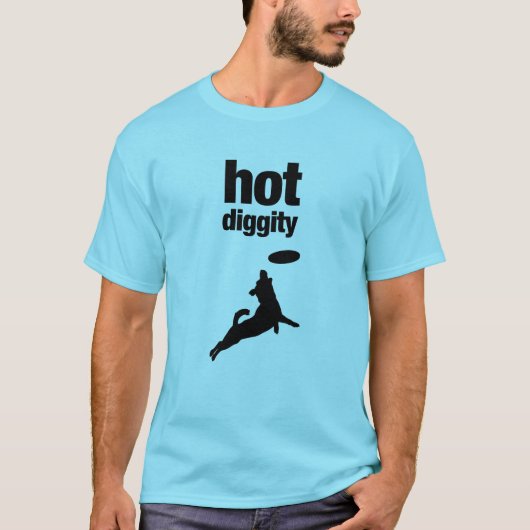 Hot Diggity T-shirt (Voorkant)