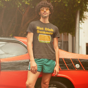 Hot Dish Zomer Grappige Ovenschotel Graphic T-shirt
