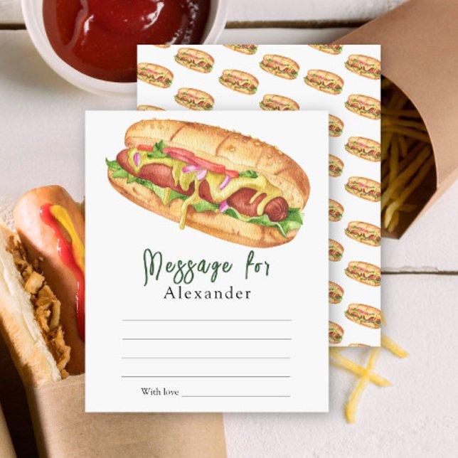 Hot Dog BBQ-tijdcapsulebericht (Creator heeft geüpload)