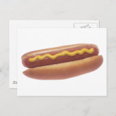 Hot Dog Briefkaart (Voorkant / Achterkant)